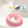 Memory Foam Face Down Pillow for Desk Naps - Ergonomic Headrest for Comfort & Massage