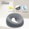 Memory Foam Face Down Pillow for Desk Naps - Ergonomic Headrest for Comfort & Massage