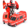 Transforming Autobot Toy Car ShapeShifting Puzzle Car For Boys  One Button Transformation Action 1
