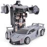 Transforming Autobot Toy Car Shape Shifting Puzzle Car For Boys One Button Transformation Action 4
