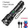 Rechargeable Tactical Flashlight Super Bright Long Range And Portable Lantern For Outdoor Adventure 6