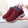 Winter Womens Boots FleeceLined Thickened Snow Boots For MiddleAged  Elderly Warm Comfortable Short 3