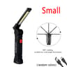 Rotatable Work Light With USB Rechargeable Battery  Magnetic Hook Ideal For Auto Repairs Inspection