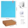 Fogless Shower Mirror With Stand Anti Fog Mirror For Bathroom  Travel Grooming 5