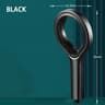 High Pressure Shower Head with Ring Design Handheld Rainfall Booster