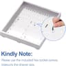 Expandable Pull Out Cabinet Organizer Drawer for Under Sink Storage and Kitchen Shelving
