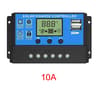 Smart Solar Charge Controller With LCD Display  Dual USB Regulator 6