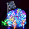 Solar LED Rope Fairy Lights Outdoor Waterproof Garden String Lights