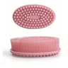 Premium Silicone Body Scrubber & Shampoo Brush for Deep Cleansing, Gentle Exfoliation and Scalp Massage