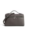 Elegant Lychee Grain Mini Crossbody Bag for Women with Top Handle Shoulder Purse