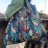 Large Capacity Foldable Shopping Bag Reusable Travel Tote for Grocery, Shopping & Daily Carry