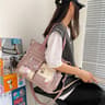 Waterproof Canvas Crossbody Bag For Women Large Capacity Nylon Messenger Tote 9
