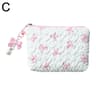 Large Capacity Canvas Makeup Bag With Bow Travel Cosmetic Organizer Pouch For Toiletries  Beauty Es 8