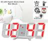 Modern LED Digital Wall Clock With Alarm  Desk Stand For Bedroom Office  Home Decor 5