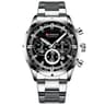Multifunction Waterproof Watch Stainless Steel Business Calendar Wristwatch 13