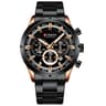 Multifunction Waterproof Watch Stainless Steel Business Calendar Wristwatch 15