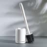 Quick Dry Silicone Toilet Brush With Wall Mount Holder 6