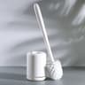 Quick Dry Silicone Toilet Brush With Wall Mount Holder 7