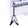 Mini Electric Guitar Model Dollhouse Miniature Guitar Scene Prop 6