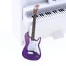 Mini Electric Guitar Model Dollhouse Miniature Guitar Scene Prop 8