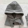 Womens Knitted Balaclava Winter Hooded Neck Warmer Drawstring Hat 6