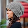 Women's Chunky Slouch Beanie Lightweight Ear Warmer Autumn Hat