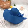 Women's Wide Brim Straw Sun Hat Foldable Beach Hat for Summer Travel