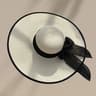 SunShield Oversized Straw Beach Hat for Women with Wide Brim and Bow