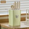 Space Saving Knife Block Holder and Kitchen Utensil Organizer