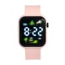 Kids LED Touch Screen Digital Watch with Coconut Tree Pattern and Calendar Display