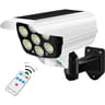 77 LED Solar Security Camera Light with Motion Sensor and 3 Lighting Modes