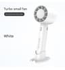 Turbo Handheld Mini Fan with USB Charging and Desktop Stand