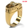 Vintage Lighter Ring Unisex Punk Hip Hop Jewelry In Gold Or Silver Color 6