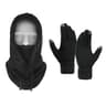 Winter Hat and Touchscreen Gloves Set with Fleece Balaclava for Cold Weather