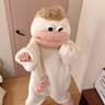 Big Mouth Monster Onesie Pajamas with Hood for Men and Women