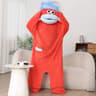 Big Mouth Monster Onesie Pajamas with Hood for Men and Women