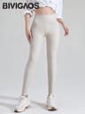 Womens Fleece Lined Faux Leather Leggings High Waisted Skinny Winter Pants