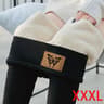 Womens Thermal Fleece Lined Leggings High Waisted Thick Winter Pants 7