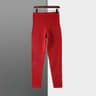 Women's Thick Knit Winter Leggings with Stretchy Mid-Rise Waist