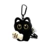 Cute Black Cat Plush Keychain Kawaii Cartoon Bag Charm And Keyring Accessory 8