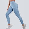 Women's Seamless High-Waisted Yoga Leggings with Booty Lifting Design