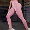 Women's Seamless High-Waisted Yoga Leggings with Booty Lifting Design