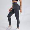 Women's Seamless High-Waisted Yoga Leggings with Booty Lifting Design