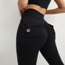 Women's High Waist Seamless Yoga Leggings with Pockets and Stretch Fit