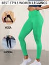Women's High Waisted Tummy Control Leggings for Yoga and Workouts