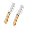Multifunctional Stainless Steel Vegetable Peeler With Wooden Handle 7