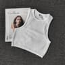 Women's Seamless Push Up Tank Top with Striped Y2K Style