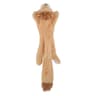 Stuffing Plush Dog Squeaky Toy With Crinkle Fabric And Animal Design 6