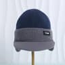 Unisex Winter Knit Baseball Cap with Ear Flaps and Warm Thermal Design