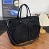 Womens Corduroy Tote Bag With Zipper Closure And Interior Pockets 10